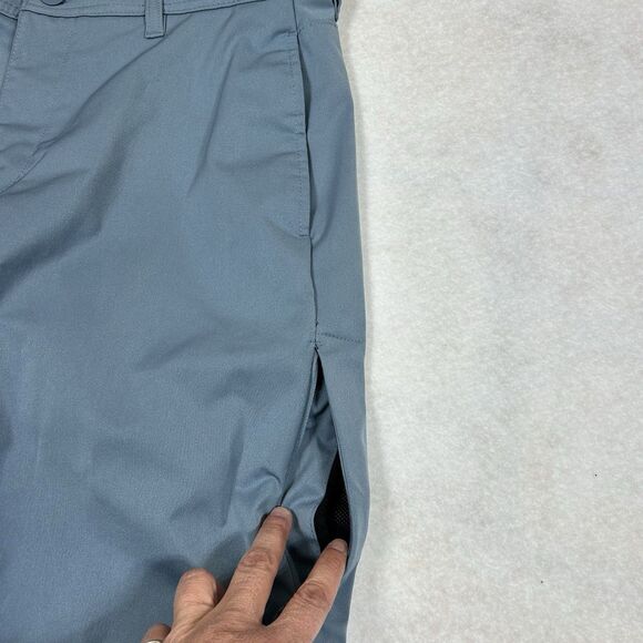 Hurley Jet Set Tech Pants Men Size 32 X 33 Blue Flat Front Comfort City Outdoor - Picture 13 of 14